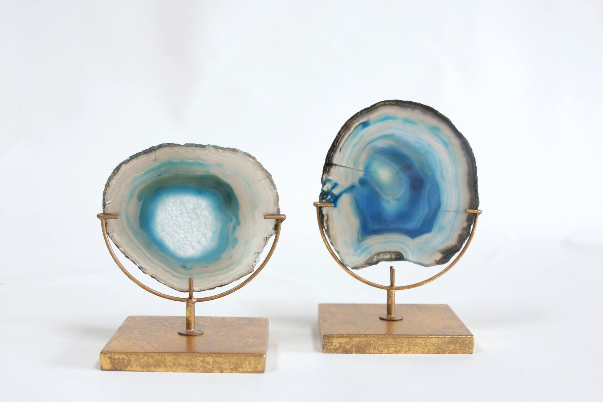 Hello Honey® Blue Agate Decor on Stand